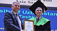 Aziz Sancar'a Özbekistan'da fahri doktora