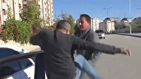 Hatalı sürücüyü uyaran muhabir dayak yedi