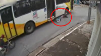 Otobüsün altında ezilerek can verdi arkadaşı sinir krizi geçirdi