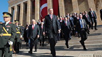 Cumhuriyet 95 yaşında: Anıtkabir'den fotoğraflar
