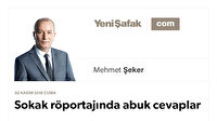 Sokak röportajında abuk cevaplar
