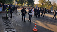 Anma töreninde plakasız araç paniği