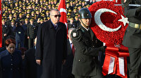 Cumhurbaşkanı Erdoğan ve devlet erkanı Anıtkabir'i ziyaret etti