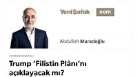 Trump ‘Filistin Plânı’nı açıklayacak mı?