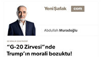 “G-20 Zirvesi”nde Trump’ın morali bozuktu!