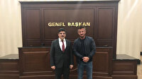 Cemal Kaşıkçı belgeseli için Türkiye'ye gelen oyuncudan AK Parti'ye ziyaret