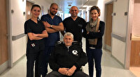 Kalp krizi geçirdiği sırada aort damarı karnına kadar yırtıldı