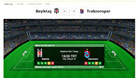 Beşiktaş Trabzonspor canlı