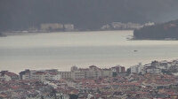 Marmaris'te denizin rengi değişti