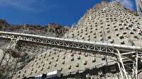 Yusufeli Barajı'nda 50 metreye ulaşıldı