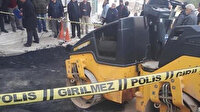 Silindirin altında kalan kişi öldü
