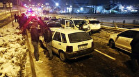 Ankara'da 25 araçlı zincirleme kaza