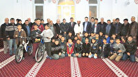 Camiye giden çocuklar ödüllendirildi
