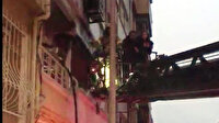 Şişli'de yangında can pazarı