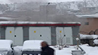 Şırnak'ta elektrik trafosunda yangın çıktı