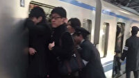 Japonya'da metroya binmek büyük bir yetenek