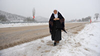 Okuyabilmek için her gün 2 kilometre yürüyor