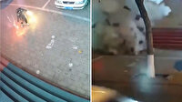 Çocuğun rögara attığı havai fişek patlamaya neden oldu