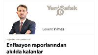 Enflasyon raporlarından akılda kalanlar