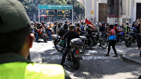 Caracas'ta Maduro'ya destek gösterisi