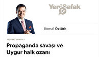 Propaganda savaşı ve Uygur halk ozanı