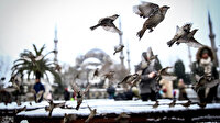 İstanbul'da büyüleyen kar manzaraları