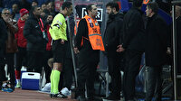 Ümraniyespor-Trabzonspor maçında tartışma çıkartan penaltı kararı