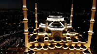 Çamlıca Camii'nden ilk ezan sesi yükseldi