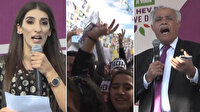 HDP mitinginde 'Kürdistan' ve 'Öcalan' propagandası