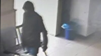 PTT'de silahlı soygun anı kamerada