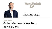 Golan’dan sonra sıra Batı Şeria’da mı?
