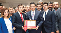 Halfeti’de AK Parti Albayrak’la fark attı