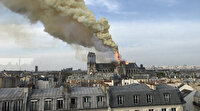 Fransa'nın sembolü Notre Dame Katedrali’nde yangın