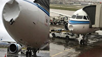 Buzlu hava kütlesine giren yolcu uçağı zarar gördü