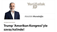 Trump ‘Amerikan Kongresi’yle savaş halinde!