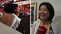 Derbide İstiklal Marşı'nı okuyan Japon gazeteci