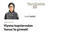 Viyana kapılarından Yunus’la girmek!