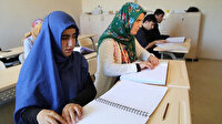 Parmak uçlarıyla mukabele yapıyorlar