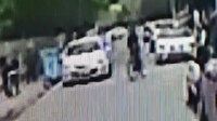 Otomobilin bisikletliye çarpma anı kamerada