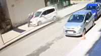 Cinayet gibi kaza: Kaldırımdaki yaşlı adamı metrelerce sürükledi