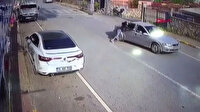 Dövdüğü kadını otomobilinden attı metrelerce sürükledi