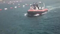 Akrep sokan kadının imdadına Sahil Güvenlik yetişti