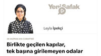 Birlikte geçilen kapılar, tek başına girilemeyen odalar