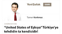 “United States of Eşkıya” Türkiye’ye tehdidin ta kendisidir!