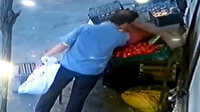Gaziantep'te kasa kasa domates böyle çalındı