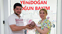 Parmak bebek yaşam mücadelesini kazandı