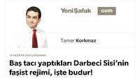 Baş tacı yaptıkları Darbeci Sisi’nin faşist rejimi, işte budur!