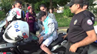 Polislerimizden engelli gence mutlu eden sürpriz