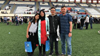 İki çocuk annesi üniversiteyi birincilikle bitirdi