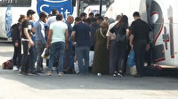 İstanbul Otogarı'nda seçim yoğunluğu böyle görüntülendi
